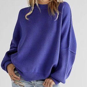 Free People | Easy Street Tunic in Regency Purple | Size Small